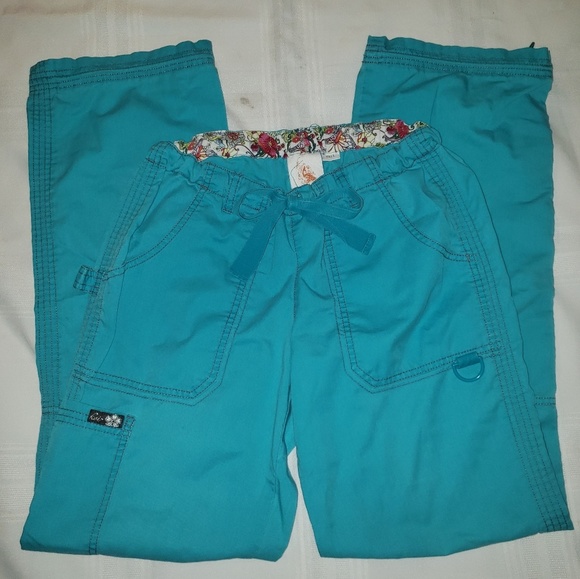koi Pants - Koi Scrub Pants Lindsey in Teal size Xsmall Tall koi Pants - Koi Scrub Pants Lindsey in Teal size Xsmall Tall